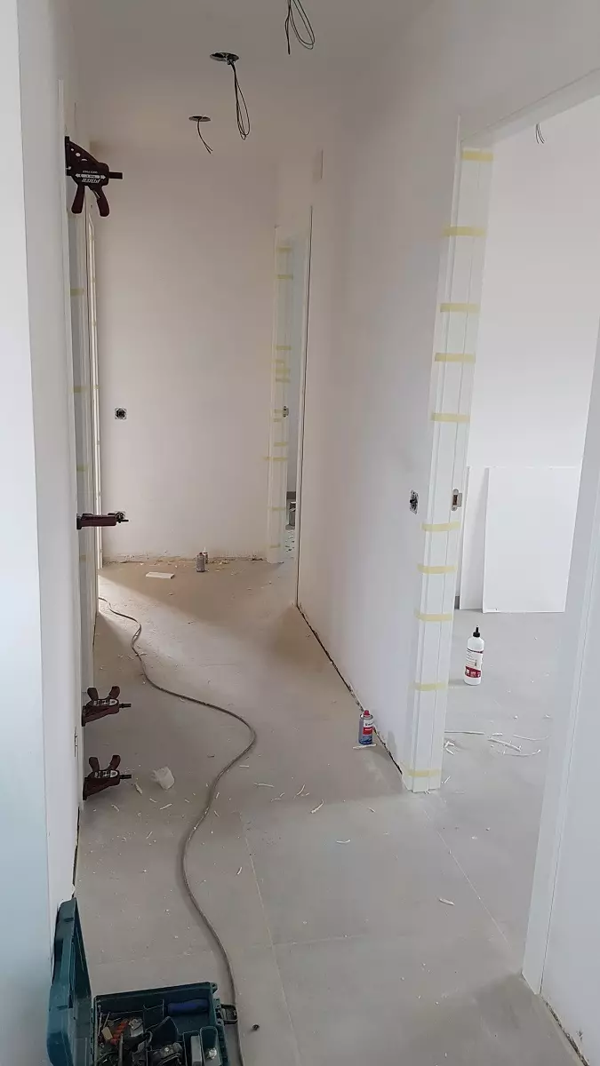 colocacion de puertas blancas Cambiar puertas Zamora